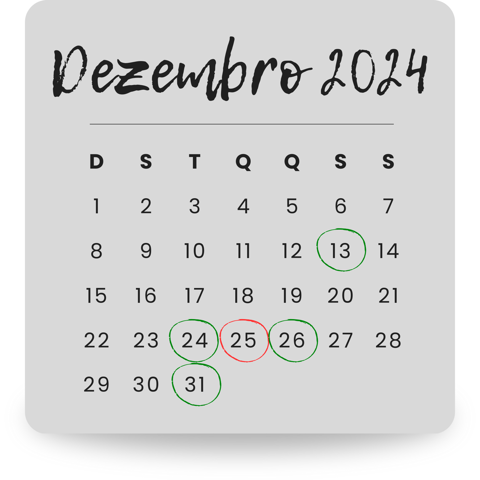 Horários de Funcionamento Dezembro 2024 » Strong Impacto Academia
